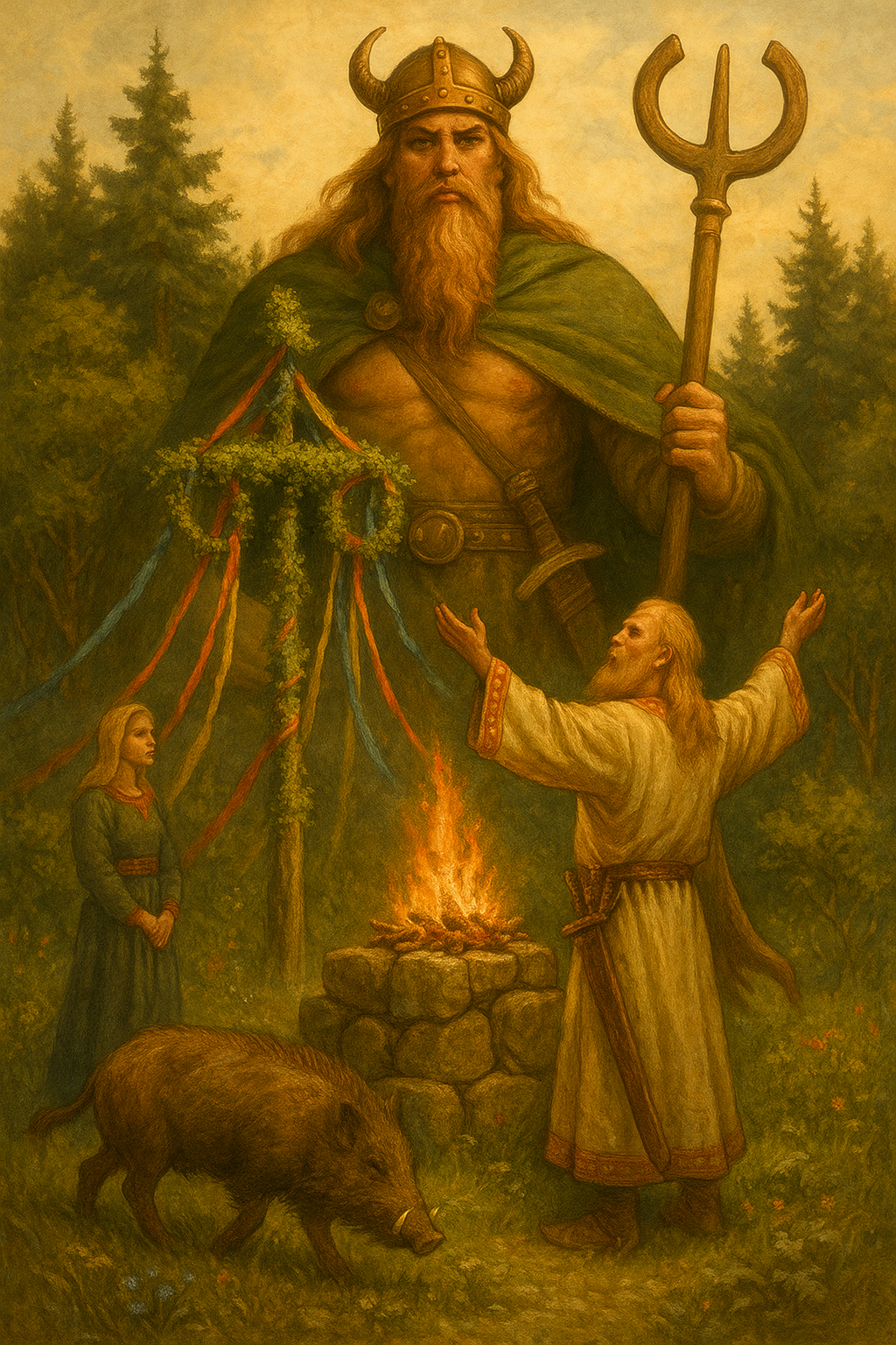 El Camino de Frey: Fertilidad, Abundancia y Poder Natural en la Cultura Nórdica