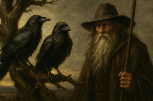 Los Cuervos de Odín: Huginn y Muninn, Pensamiento y Memoria en Vuelo Eterno