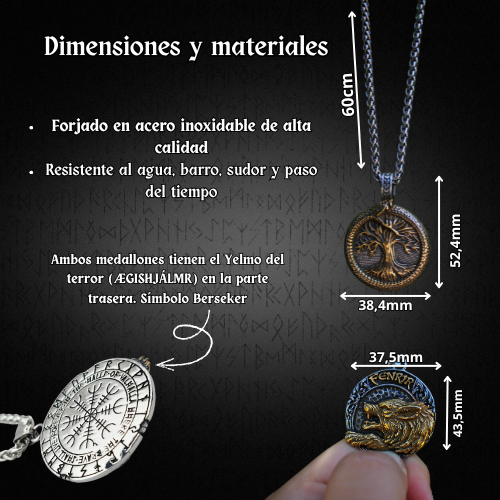 Pack Legendario - Yggdrasil & Fenrir - 60% Descuento