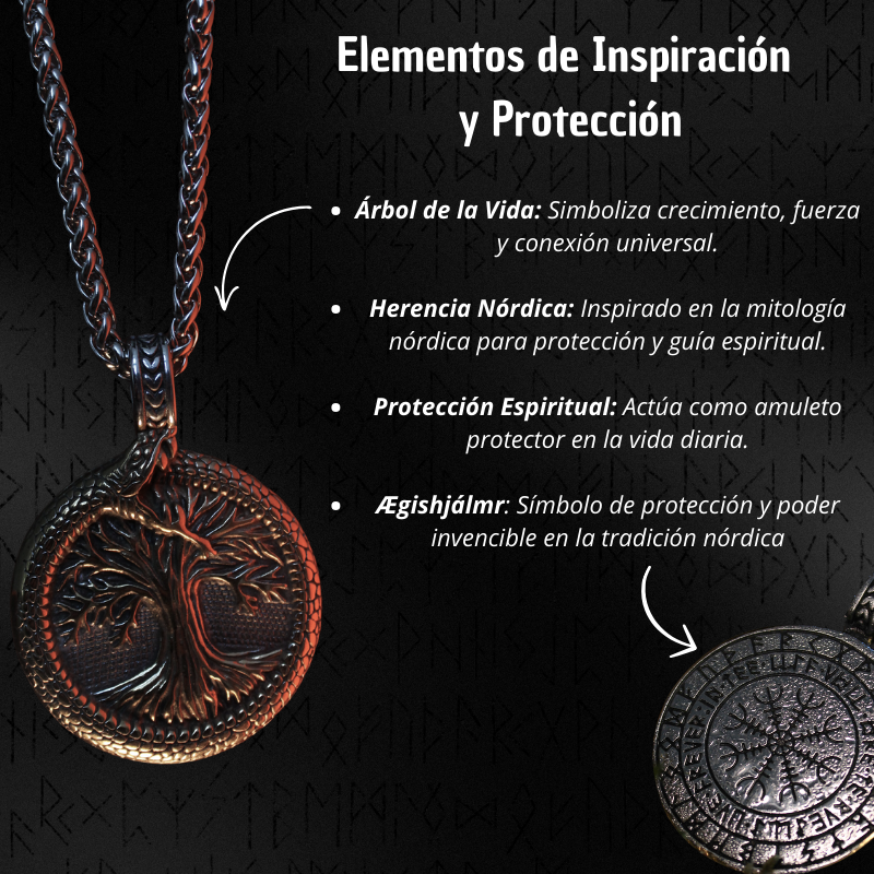 Descripción de medallón yggdrail